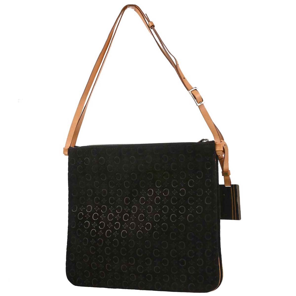 Celine Black Suede C Macadam Twin Handbag MC00/1 XX08146 | eBay