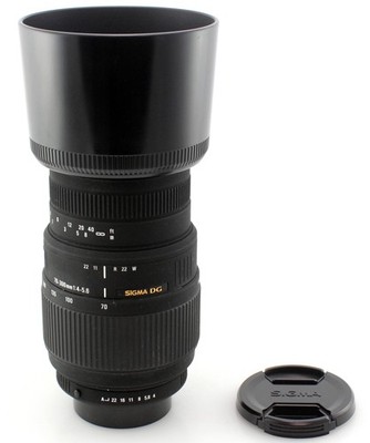 Sigma AF 70-300mm F/4-5.6 DG Macro Super Zoom Objektiv - für Pentax Autofokus K KAF