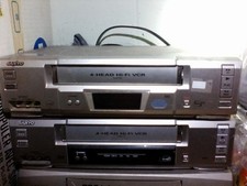 Vintage Sanyo VHS Recorder 4-Head Stereo VCR w/Remote, Tested Working FREE