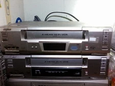 Vintage Sanyo VHS Recorder 4-Head VCR w/Remote, Tested Working + FREE Kids Movie