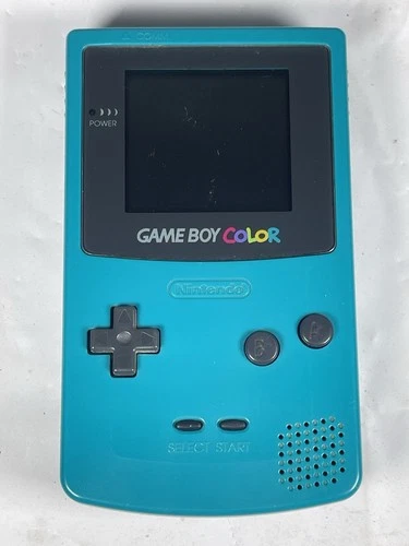 Nintendo Game Boy Color Handheld Game Console - Teal TESTED