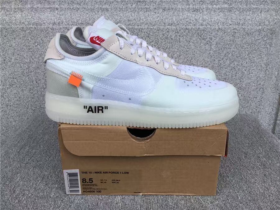 Size 9 - Off-White x Nike Air Force 1 Low The Ten for sale online