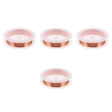 4pcs Magnet Wire Enameled Copper: 164 Feetx0.2mm High Temperature Coil Winding