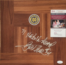Austin Carr Signed Floorboard JSA COA #AT63466 Notre Dame 