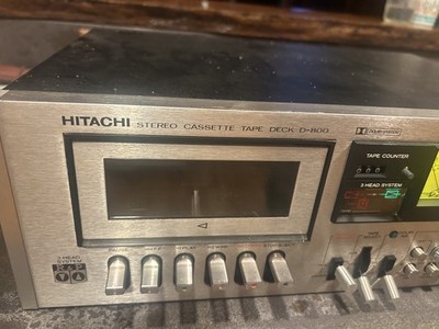 Hitachi D800 Cassette Deck | eBay
