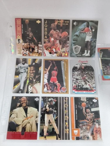 New ListingMichael Jordan 10 Cards  90s Basketball Lot Inserts, Rookies, HOF  16
