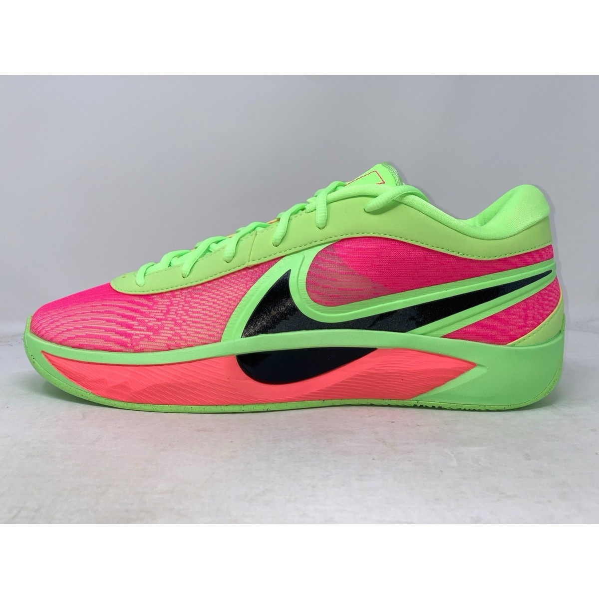 Nike Giannis Freak 6 'Watermelon' Pink Green Sneakers, Size 10