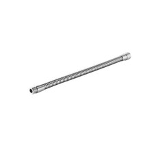 13" Gooseneck for Microphone Multifunction DIY Universal Metal Hose Chrome