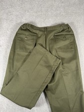 VTG Boy Scouts Of America BSA Mens 36 Green Uniform Fatigues Cargo Hiking Pants