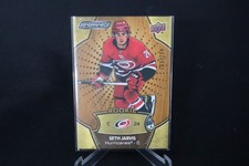 2023-24 Upper Deck Engrained Oak Seth Jarvis RC 248/299 #194 Hurricanes