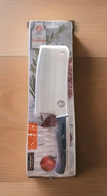 MasterCHEF The Champions Collection Heavy Duty 6'' Cleaver Full-Tang SS - NEW