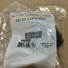 Exact Replacement Part for Whirlpool W10445975 Dishwasher Hose Motor to Sump