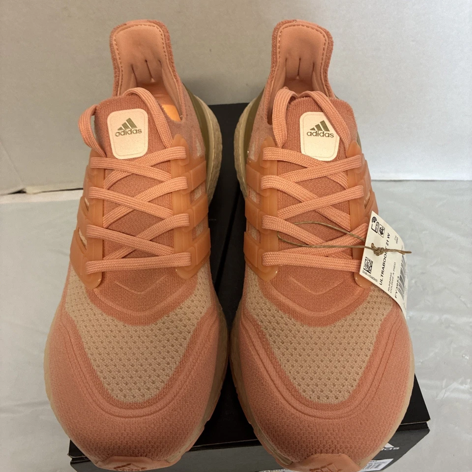 Adidas Ultraboost 21 Running Walking Shoes Women’s Size 9 - Image 3 of 4