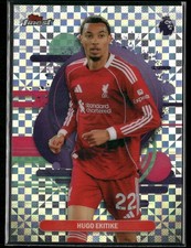 2025-26 Finest Premier League Hugo Ekitike Uncommon Checkerboard Refractor #159