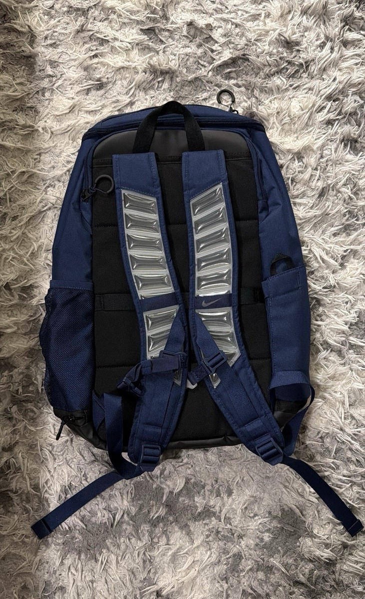 Nike Elite Backpack Varsity Midnight Navy Blue Sports Bag | eBay