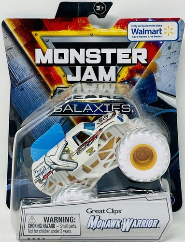Monster Jam GEARS & GALAXIES MOHAWK WARRIOR White 2021 Walmart Exclusive 1:64 - 第 1/5 張圖片