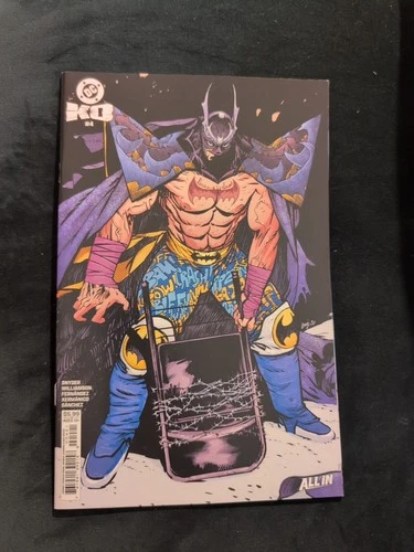 DC KO #4 DANIEL WARREN JOHNSON BATMAN WRESTLING VARIANT 1