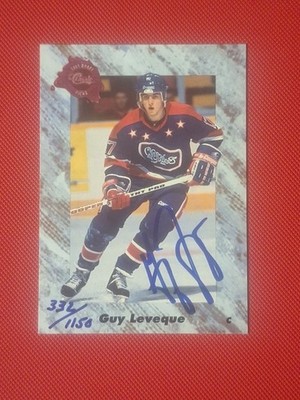 1991 Classic Draft Picks - Autographs Guy Leveque /1150 (AU, RC)