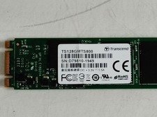 Lot of 2 Transcend TS128GMTS800 128 GB M.2 80mm Solid State Drive