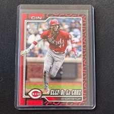 🧂YY 2026 TOPPS SERIES 1 BASEBALL TEAM COLOR BORDER VARIATION ELLY DE LA CRUZ