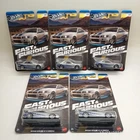 5x Lot 2024 Hot Wheels Silver Fast & Furious Nissan Skyline GT-R Brian O’Conner