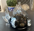 Vintage Murano Glass ICET Fish Hand Blown Art Glass Figurine Italy