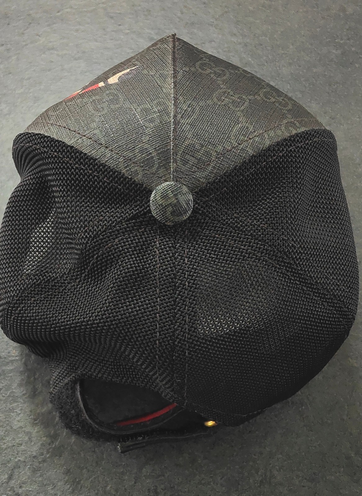 Gucci Kingsnake Print GG Supreme Baseball cap, one size Rare # image 5