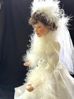 1996 20" ASHTON DRAKE “WINTER ROMANCE”  Bride Porcelain Doll — photo 6