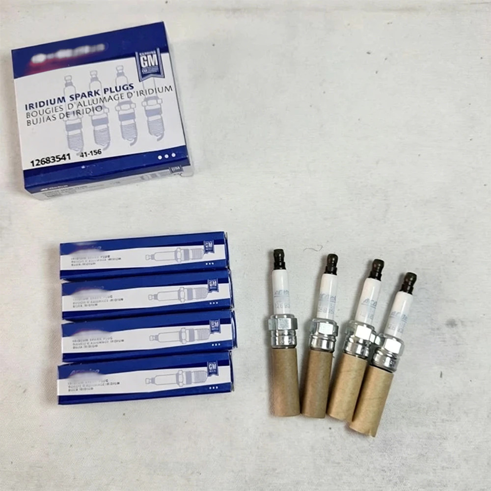NEW 4PCS GENUINE GM ACDelco Iridium Spark Plugs 41-156