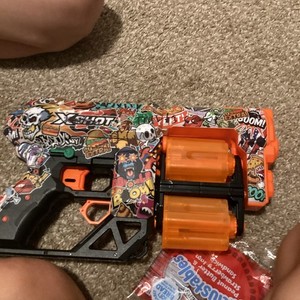 Travis Scott signed xshot blaster 