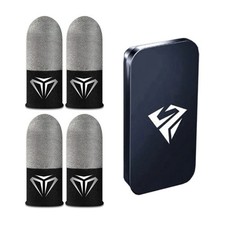 2 Pairs Mobile Gaming Finger Sleeves Anti-Sweat Thumb Gloves for Mobile Games