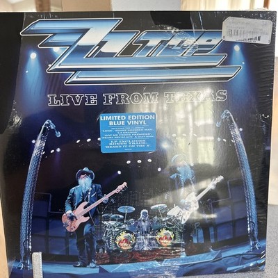 ZZ Top live from Texas limited edition blue vinyl brand New Sealed
