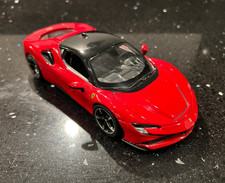 Ferrari SF90 Stradale Bburago 1:24 Diecast Model Car – Red Unboxed