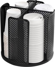 Cup and Lid Organizer Cup Dispenser Coffee Cup Organizer Paper Cup Holder