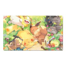 Pokemon Table Playmat Pikachu Eevee TCG CCG Mouse Pad Trading Card Game Mat
