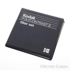 Kodak Polycontrast II Filter Set for Darkroom Printing EXC 