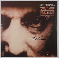 Annie Lennox Signed Autograph Album JSA Record Vinyl Eurythmic 1984