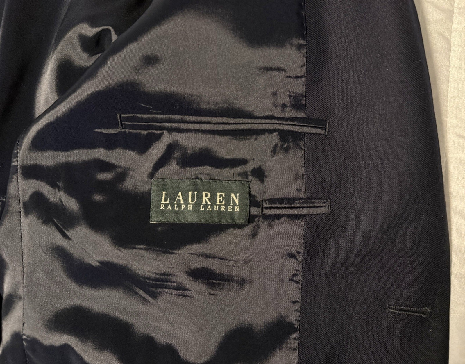 New Lauren Ralph Lauren Mens 44R Blue Wool Gold Button Blazer Sportscoat NWT thumbnail 3