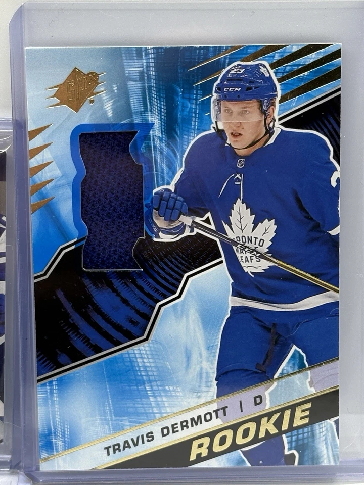 Marshall Rifai Young Guns RC + Ben Ondrus Game Jersey Lot Maple Leafs - Image 3 of 4