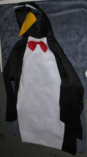 Adult Penguin Hoodie Costume fits most excellent condition - Picture 2 of 7