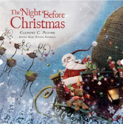 The Night Before Christmas By Clement C Moore NEW Paperback Childrens Book