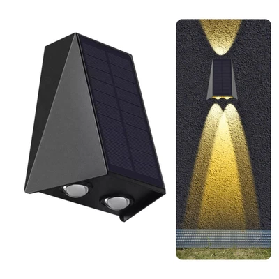 BRIGHTICONIC Up and Down Solar Tower Style Light BICTB-258