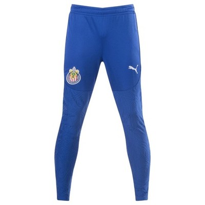 PUMA Men's CHIVAS PRO Football / Soccer Tapered Pants NWT Cobalt Glaze SMALL