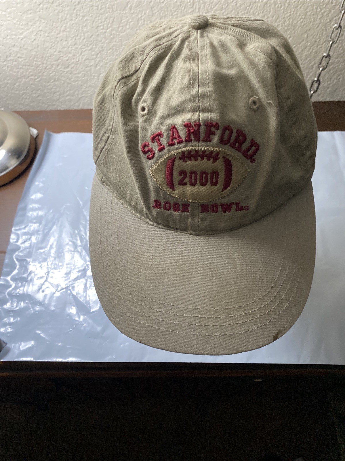 Vintage Stanford Cardinal Rose Bowl 2000 NCAA Football Snapback Cap