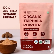 Carbamide Forte 100 Organic Triphala Trifala Churna Powder 100gm