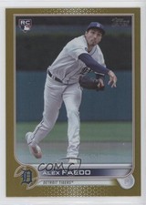 2022 Topps Update Gold Foil Alex Faedo #US64 kq9
