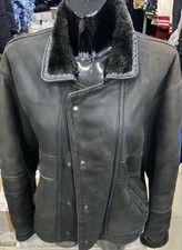 Montone shearling da donna colore nero taglia 48 cod. AE84