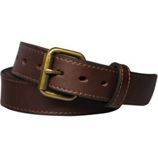 Concealed Carry CCW Leather Gun Belt 1 1/2 inch 100 Full Grain Thick Leather...