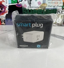 Amazon Smart Plug 3-Prong Single Socket WiFi Works With Alexa White