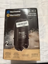 VacMaster PE401 Wet/Dry Vacuum Water Pump + Adapters - Quantity 1